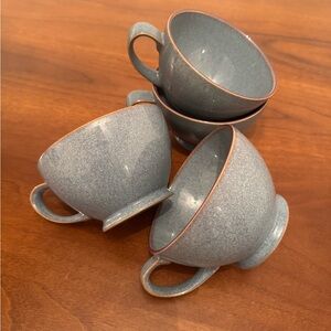 Denby Blue Ceramic Teacups